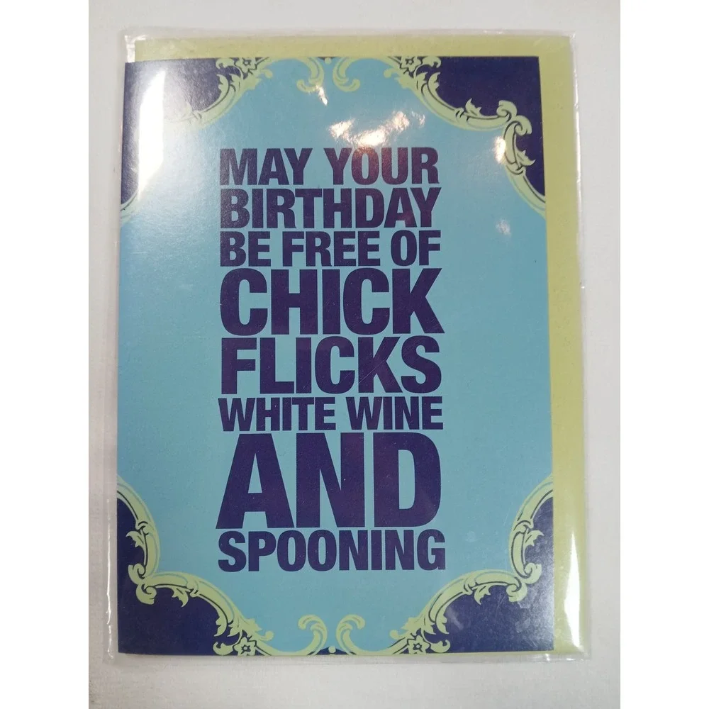 Happy Birthday Card Lot of 4 Adult Themed With‎ Envelopes